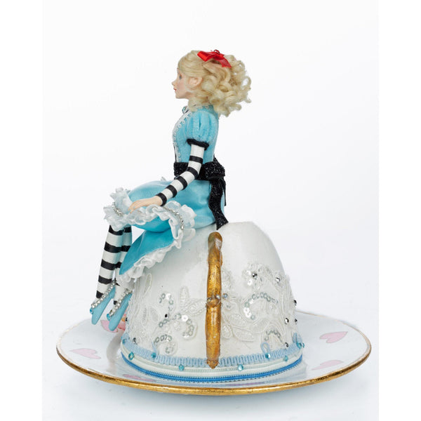 Load image into Gallery viewer, Katherine's Collection Alice on Teacup – Pastel