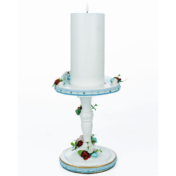 Load image into Gallery viewer, Katherine's Collection Tiny Alice Pillar Candle – Pastel