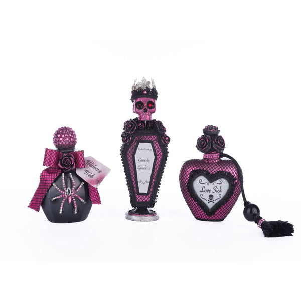 Load image into Gallery viewer, Katherine's Collection Vanity Potion Bottles Assortment of 3