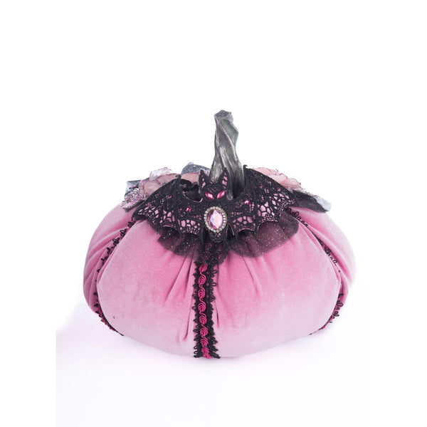 Load image into Gallery viewer, Katherine's Collection Pink Passion Stuffed Pumpkins Set of 2