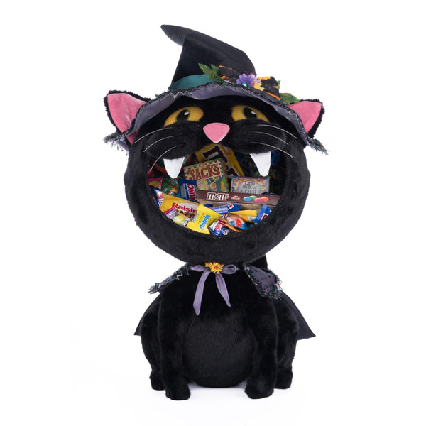 Load image into Gallery viewer, Katherine's Collection Black Cat Candy Container
