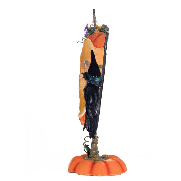 Load image into Gallery viewer, Katherine's Collection Pumpkin Moon Witch Wall Piece or Tabletop