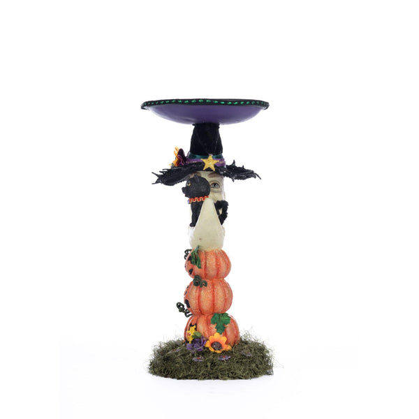 Load image into Gallery viewer, Katherine's Collection Jacks and Cats Moon Pillar Candle Holder
