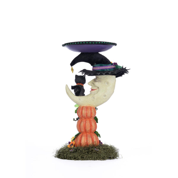 Load image into Gallery viewer, Katherine's Collection Jacks and Cats Moon Pillar Candle Holder