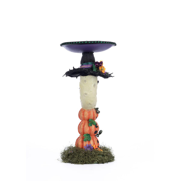 Load image into Gallery viewer, Katherine's Collection Jacks and Cats Moon Pillar Candle Holder