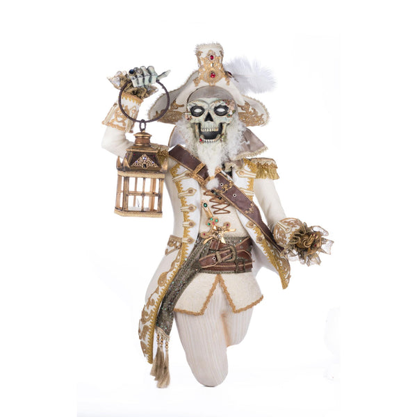 Load image into Gallery viewer, Katherine's Collection Captain Skully Swashbuckler With Lantern Wall Piece