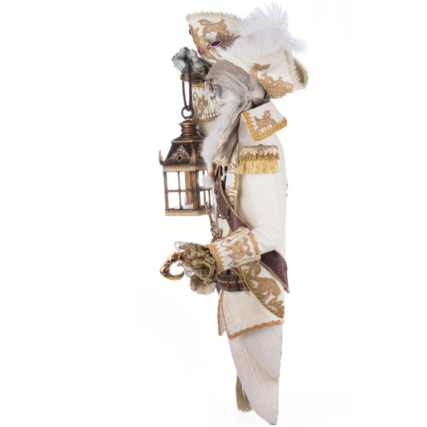 Load image into Gallery viewer, Katherine's Collection Captain Skully Swashbuckler With Lantern Wall Piece