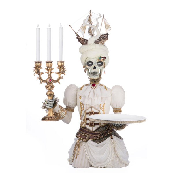 Load image into Gallery viewer, Katherine's Collection Lady Adelaid Apparition With Candelabra And Tray