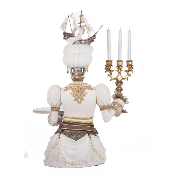 Load image into Gallery viewer, Katherine's Collection Lady Adelaid Apparition With Candelabra And Tray