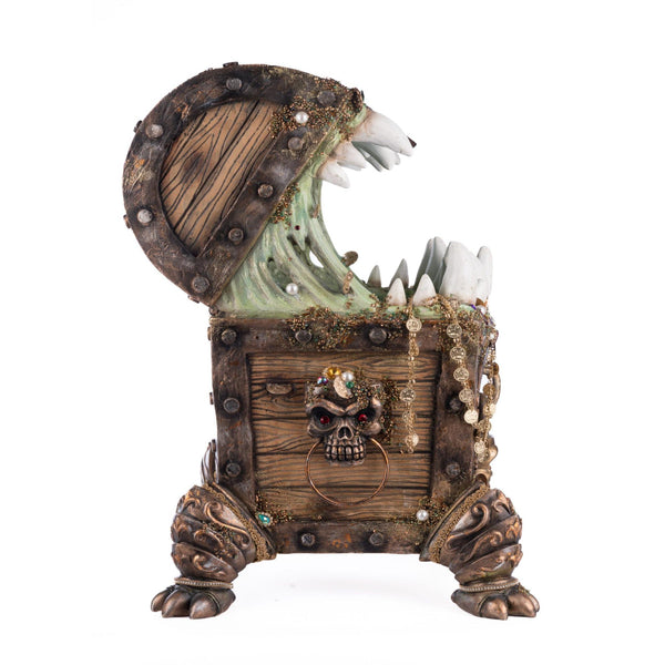 Load image into Gallery viewer, Katherine's Collection Chester The Treasure Chest Candy Container