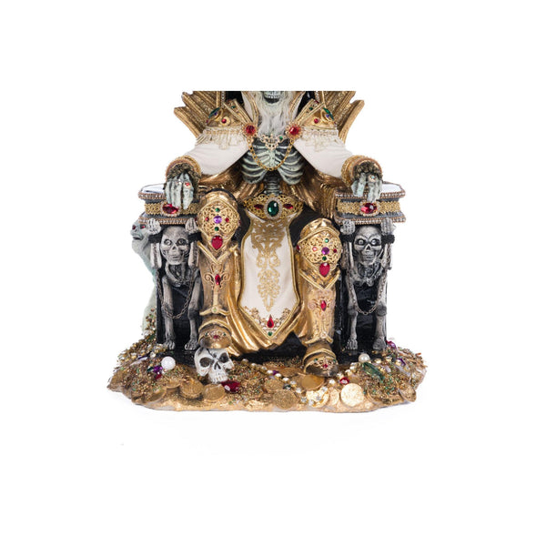 Load image into Gallery viewer, Katherine's Collection Captain Skully Swashbuckler Pirate King In Chair