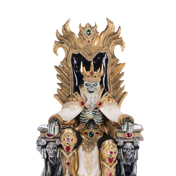 Load image into Gallery viewer, Katherine's Collection Captain Skully Swashbuckler Pirate King In Chair