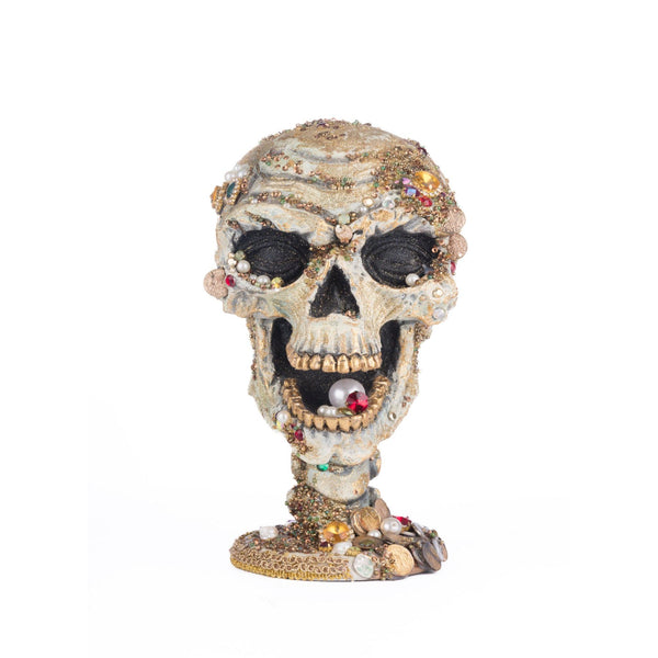 Load image into Gallery viewer, Katherine's Collection Treacherous Treasure Tall Skull Tabletop