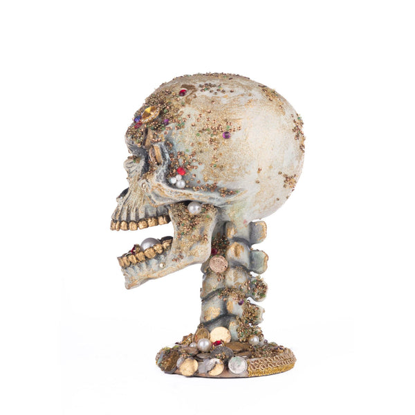 Load image into Gallery viewer, Katherine's Collection Treacherous Treasure Tall Skull Tabletop