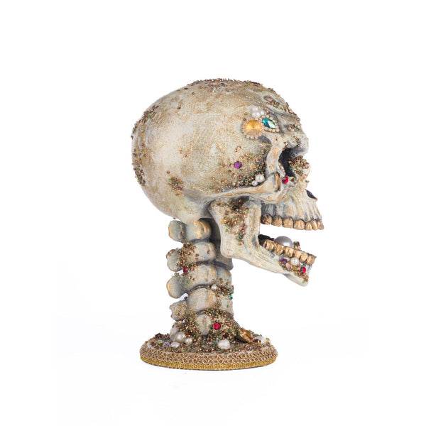 Load image into Gallery viewer, Katherine's Collection Treacherous Treasure Tall Skull Tabletop