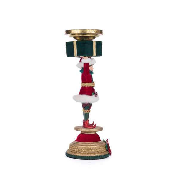 Load image into Gallery viewer, Katherine's Collection Holiday Magic Elf Candlestick