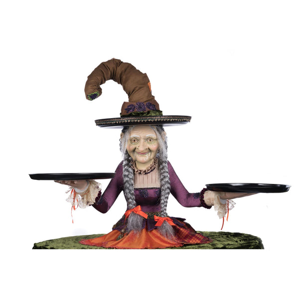 Load image into Gallery viewer, Katherine's Collection Gertrude Grimoir Witch Cupcake Server