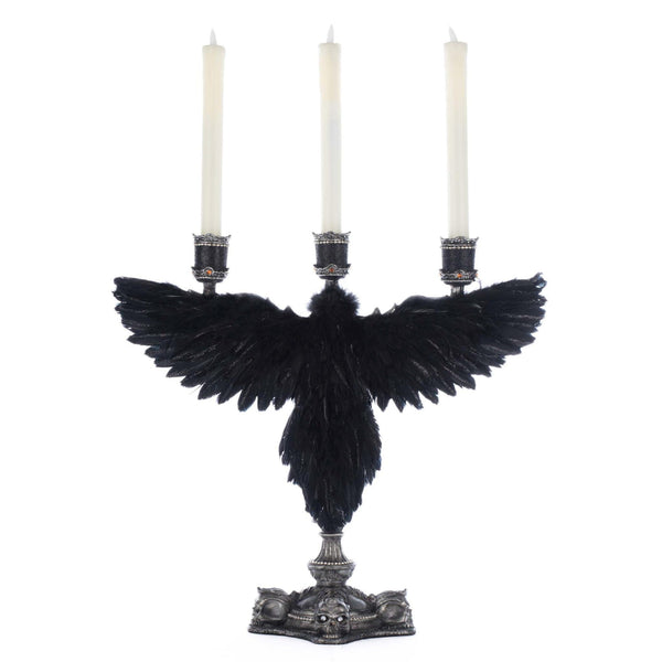 Load image into Gallery viewer, Katherine's Collection Macabre Crow Candelabra