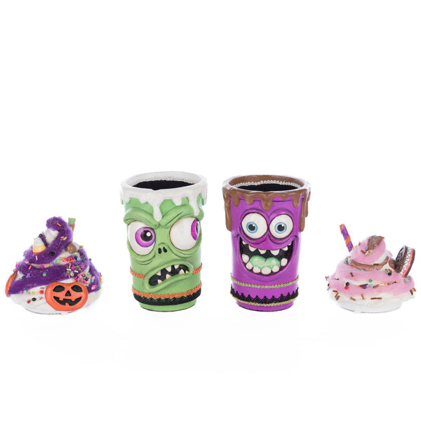 Load image into Gallery viewer, Katherine's Collection Franken Frap and Monster Mocha Assortment of 2