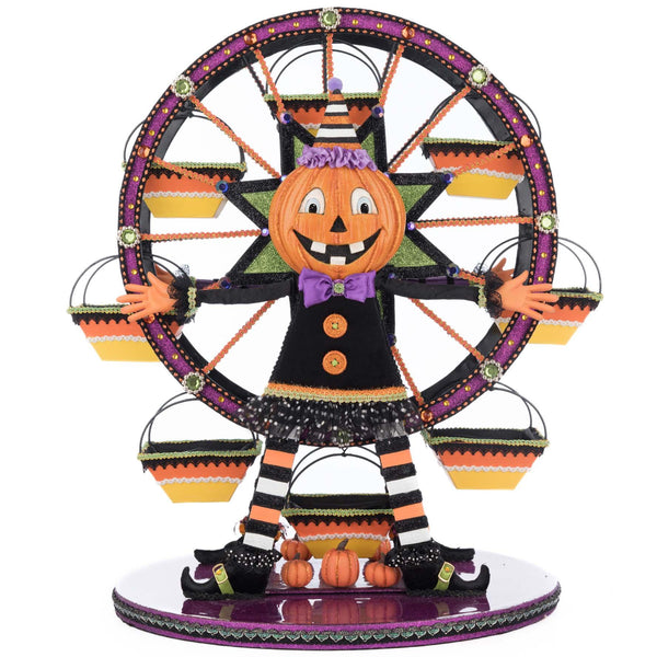 Load image into Gallery viewer, Katherine's Collection Pumpkin Ferris Wheel Cupcake Holder