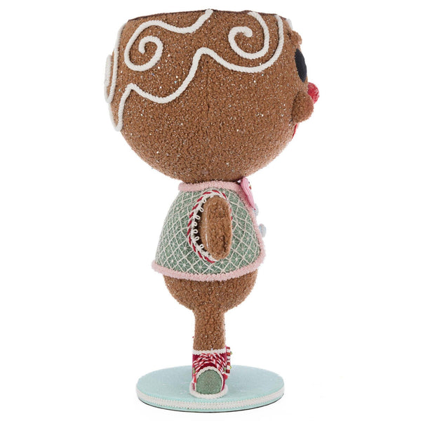 Load image into Gallery viewer, Katherine's Collection Stick E. Sweet Gingerbread Boy Candy Container