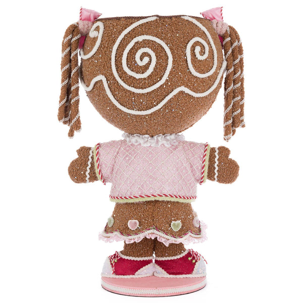 Load image into Gallery viewer, Katherine's Collection Sugar E. Sweet Gingerbread Girl Candy Container
