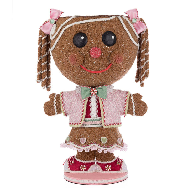 Load image into Gallery viewer, Katherine's Collection Sugar E. Sweet Gingerbread Girl Candy Container