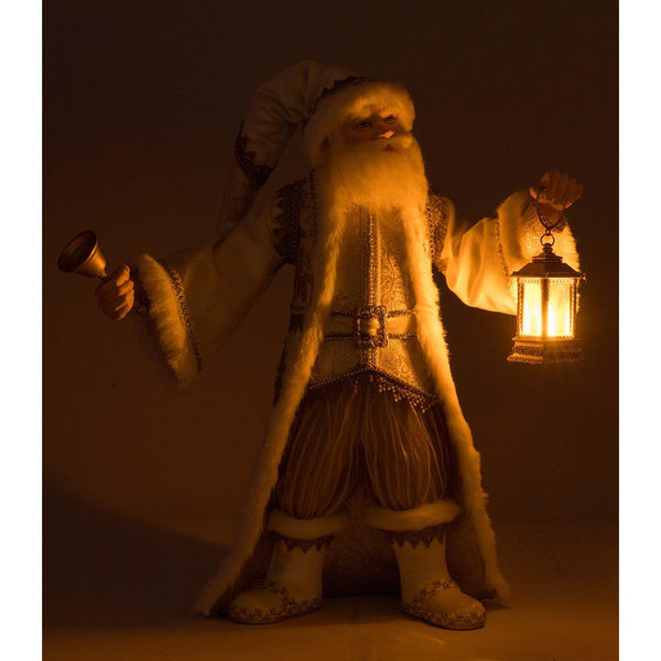 Load image into Gallery viewer, Katherine's Collection Golden Leaf Santa Tabletop