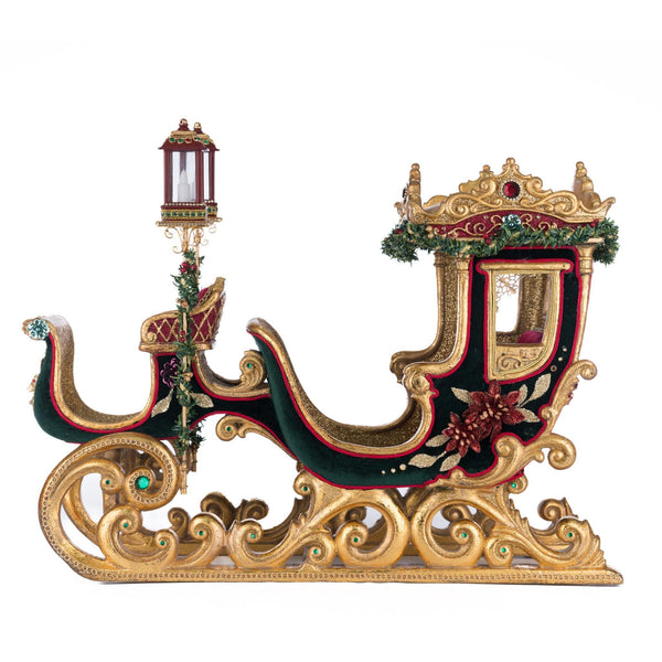 Load image into Gallery viewer, Katherine's Collection Winter Balsam and Berry Sleigh