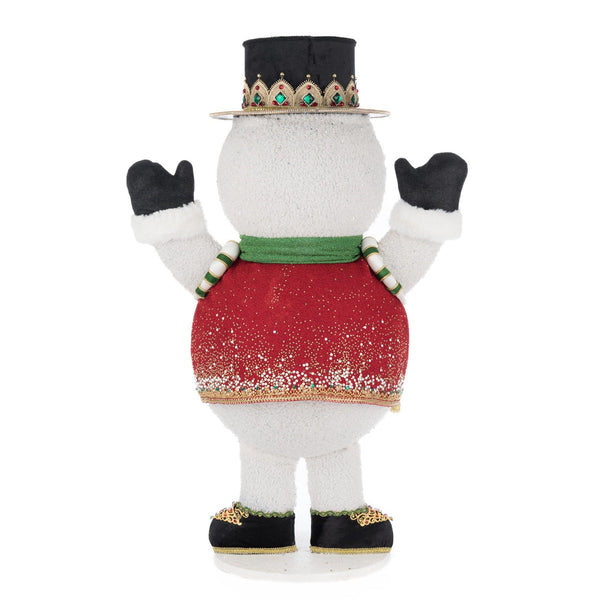 Load image into Gallery viewer, Katherine's Collection Christmas Ball Snowman Candy Container