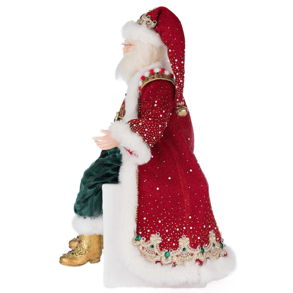 Load image into Gallery viewer, Katherine's Collection King Christian Claus 18-Inch Doll