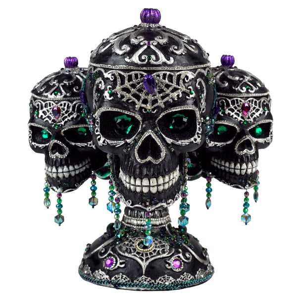 Load image into Gallery viewer, Katherine's Collection Tri-Skull Candy Bowls