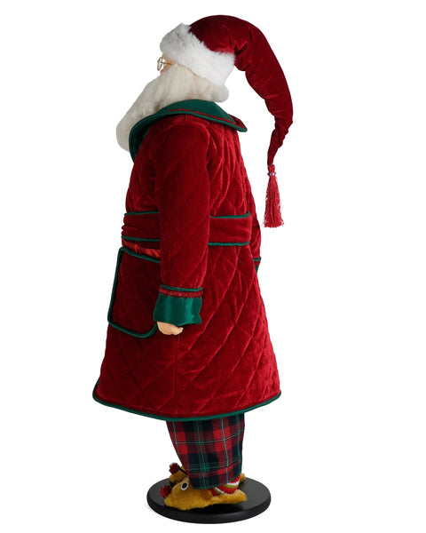 Load image into Gallery viewer, Katherine's Collection Merry and Magnificent Santa in PJs 32 - Inch