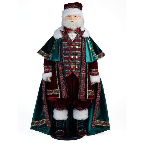 Load image into Gallery viewer, Katherine's Collection Christopher Tidings Santa Doll 32-Inch