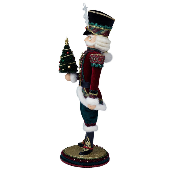 Load image into Gallery viewer, Katherine's Collection Nutcracker with Tree Tabletop