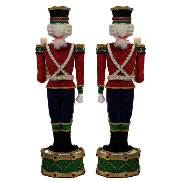 Load image into Gallery viewer, Katherine's Collection Toy Soldier Candle Holder Assortment of 2