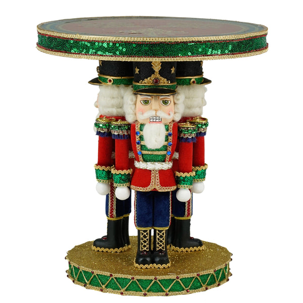 Load image into Gallery viewer, Katherine's Collection Toy Soldier Cake Plate