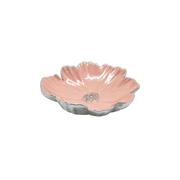 Load image into Gallery viewer, Mariposa Cosmos Peach Dip Dish