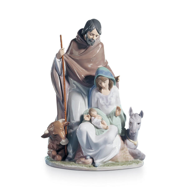 Load image into Gallery viewer, Lladro Joyful Event Nativity Figurine