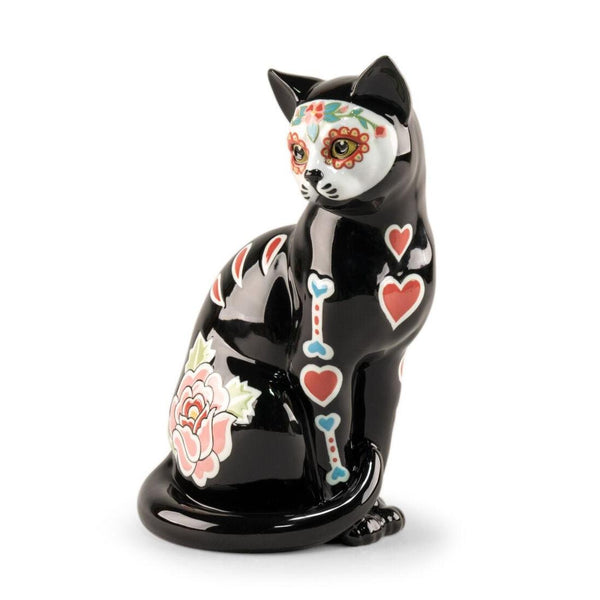 Load image into Gallery viewer, Lladro Catrina Cat Figurine