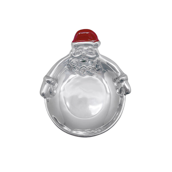 Load image into Gallery viewer, Mariposa Hugging Santa Candy Dish