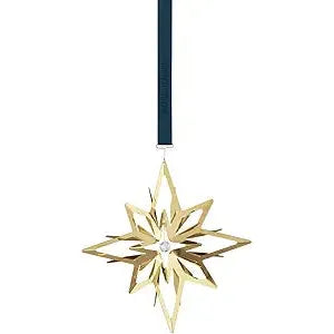 Load image into Gallery viewer, Georg Jensen 2024 Christmas Mobile - Radiant Star Ornament - Gold Plated