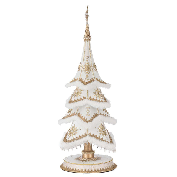 Load image into Gallery viewer, Katherine's Collection Golden Bells of Brilliance Tabletop Tree