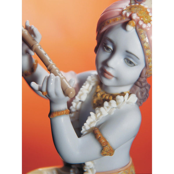 Load image into Gallery viewer, Lladro Lord Krishna Figurine