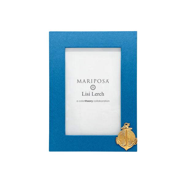Load image into Gallery viewer, Mariposa Anchor Denim Blue 4x6 Frame