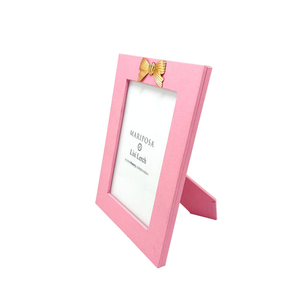 Load image into Gallery viewer, Mariposa Bow Pink 4x6 Frame