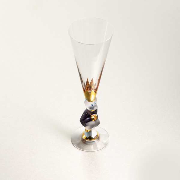 Load image into Gallery viewer, Orrefors Sparkling Devil Champagne Purple