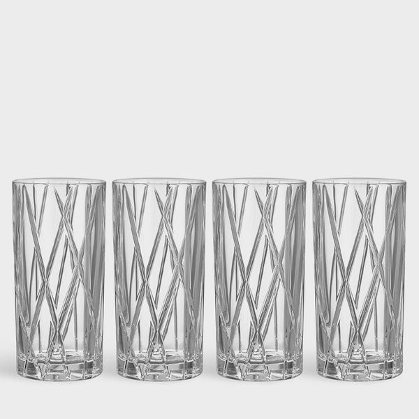 Load image into Gallery viewer, Orrefors City Highball - Set of 4