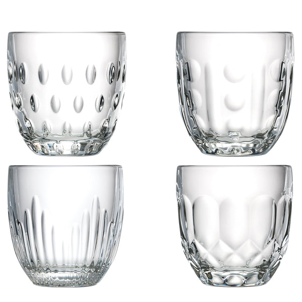 Load image into Gallery viewer, La Rochere Troquet Tumblers - Assorted Set of 4