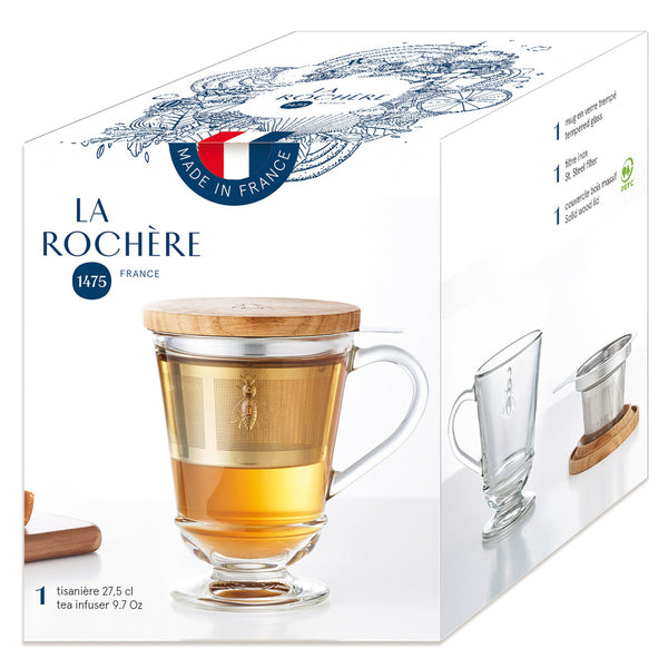 Load image into Gallery viewer, La Rochere Bee Tea Infuser Mug